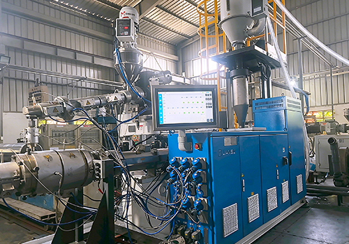 Case | 32 HDPE High-Speed Pipe Extrusion